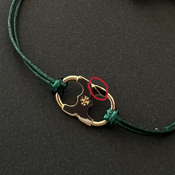 Tory Burch Embrace Ambition Bracelet Green - Picture 5 of 5